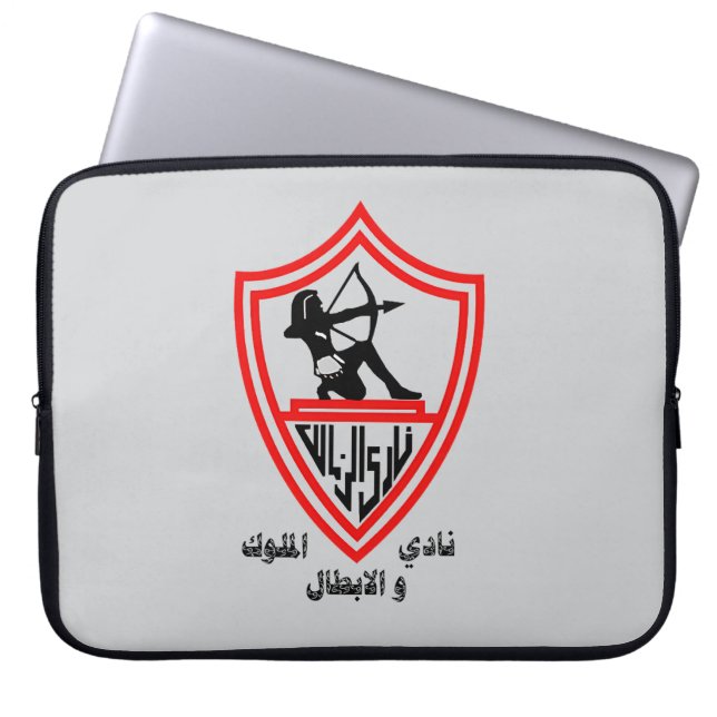 Zamalek SC - Egyption Kings and Champions Club ラップトップスリーブ (正面)