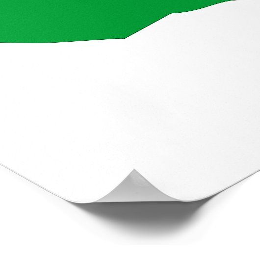 zambia country flag map shape symbol ポスター (角)