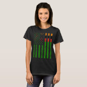 Zambia Flag America US It is in my DNA for Zambia Tシャツ (正面フル)