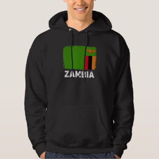 Zambia Flag   Support Zambian People Women Men   パーカ