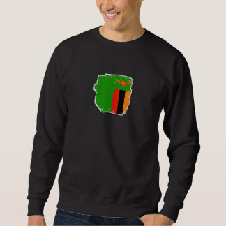 Zambia Proud Zambian Flag 2 スウェットシャツ