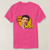 Zammoはノーと言う Tシャツ (デザイン正面)