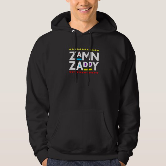 Zamn Zaddy Zamm Daddy Zamn Zaddy Zammm パーカ (正面)