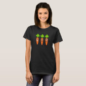Zanahorias divertidas  tシャツ (正面フル)