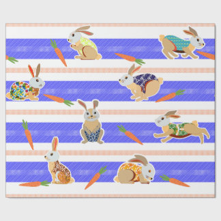 Zanahorias y Conejitos ラッピングペーパー