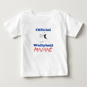 ZanderのWallyballのワイシャツ ベビーTシャツ