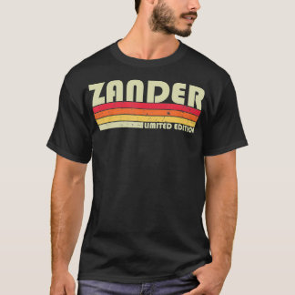 ZANDERギフト名パーソナライズされたおもしろいレトロヴィンテージ  Tシャツ