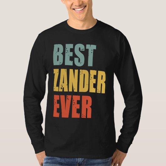 Zander Best Ever  Zander Tシャツ (正面)