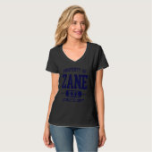 Zane Retro Athletic Property Dept Tシャツ (正面フル)