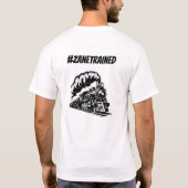 #ZaneTrainedシャツ Tシャツ (裏面)