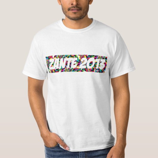 ZANTE 2013年 Tシャツ (正面)