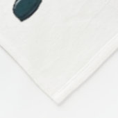 Zany It's Only Naughty The First Time Santa Christ フリースブランケット (角)