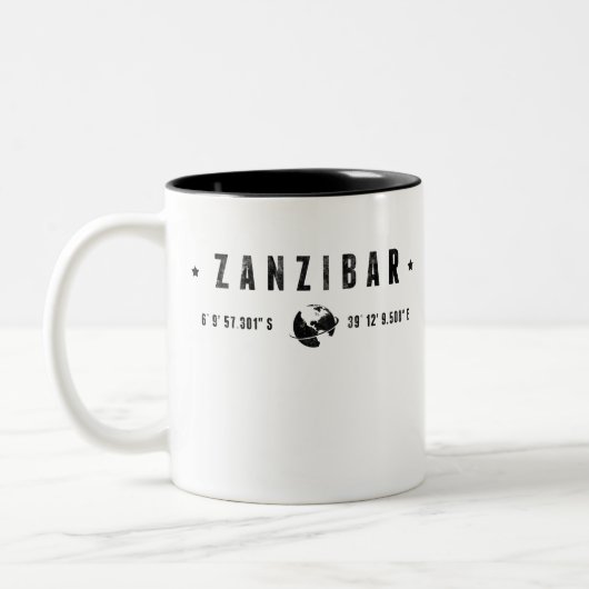 Zanzibar ツートーンマグカップ (左)