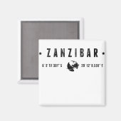 Zanzibar マグネット (正面/裏面)