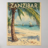 Zanzibar Breeze – Vintage East Africa  ポスター (正面)