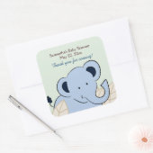 ZANZIBAR CREW (Elephant) SQUARE Favoritesステッカー スクエアシール (封筒)