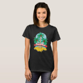 Zanzibar Palm Beach Surfing Souvenir Beach Vacatio Tシャツ (正面フル)