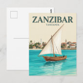 Zanzibar, Stone Town, Unguja ポストカード (正面/裏面)