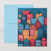 Zanzibar Valentine's Dayに恋を見つけた ポストカード (正面/裏面)