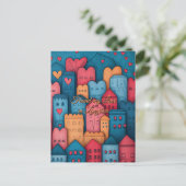 Zanzibar Valentine's Dayに恋を見つけた ポストカード (スタンド正面)