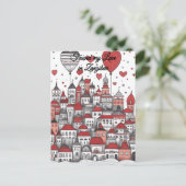 Zanzibar Valentine's Dayに恋を見つけた ポストカード (スタンド正面)