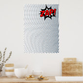 Zap漫画ブックエフェクト ポスター (キッチン)