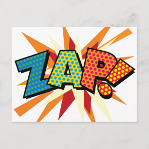 ZAP ファン レトロコミックブック ポップアート ポストカード