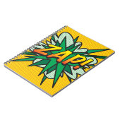 ZAP ファン レトロ コミックブック ノートブック (左側)