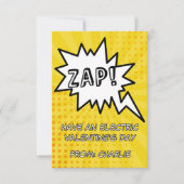 Zap! Electric Valentine’s Day Card ノートカード (正面)