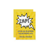 Zap! Electric Valentine’s Day Card ノートカード (正面/裏面インサイチュ)