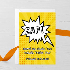 Zap! Electric Valentine’s Day Card ノートカード