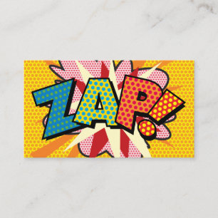 ZAP Fun レトロ漫画 名刺