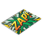 ZAP Fun レトロ コミック・ポップアート ノートブック (左側)