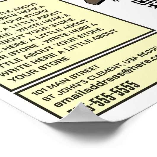 Zap & Pow -漫画ブックストア/コレクター ポスター (角)