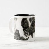 Zapallosで交換することを行くFuegians ツートーンマグカップ (正面左)