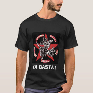 zapatista、YA BASTA! -カスタマイズ Tシャツ