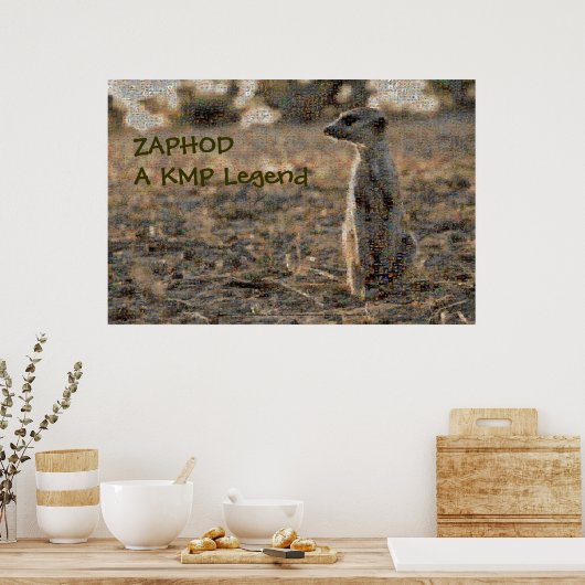 Zaphod - A KMP Legend - Poster ポスター (キッチン)