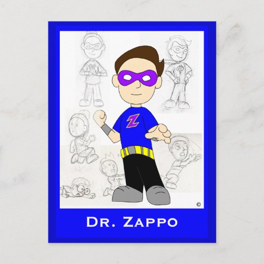 Zappo博士:ポストカード ポストカード (正面)
