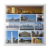 zAR006 BUENOS AIRES,モザイク,アルゼンチン, タイル (正面)