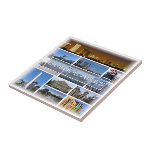 zAR006 BUENOS AIRES,モザイク,アルゼンチン, タイル (側面)