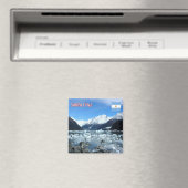 zAR020 LOS GLACIARES N.P. Santa Cruz、冷蔵庫 マグネット (インサイチュ (食洗機))