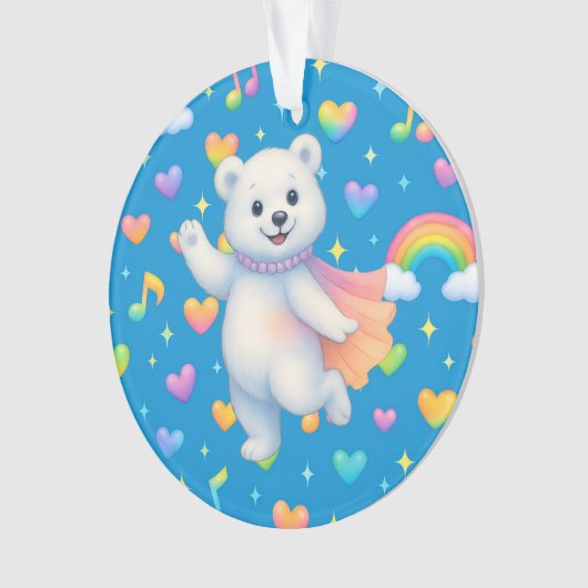 Zarah the Dancing Polar Bear —  オーナメント (正面)