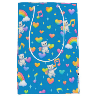 Zarah the Dancing Polar Bear | ラッピングペーパー ミディアムペーパーバッグ