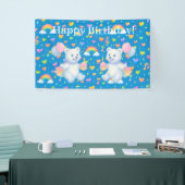 Zarah the Dancing Polar Bear — Party Décor  横断幕 (トレードショー)