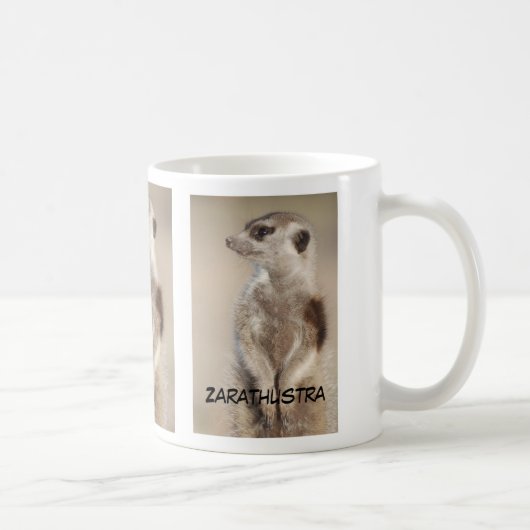 Zarathustraのmeerkatのマグ コーヒーマグカップ (右)