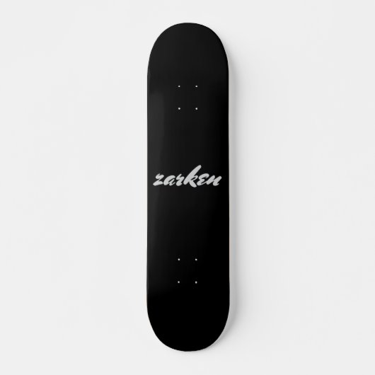 zarken - skate  スケートボード (正面)