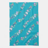 Zarte Blütenzweige キッチンタオル (縦)