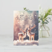  "Zarte Winterfreunde" – Exklusives Design シーズンカード (スタンド正面)