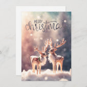  "Zarte Winterfreunde" – Exklusives Design シーズンカード (正面/裏面)