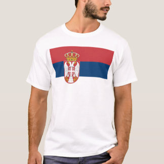 Zastava Srbijeのセルビアの旗 Tシャツ